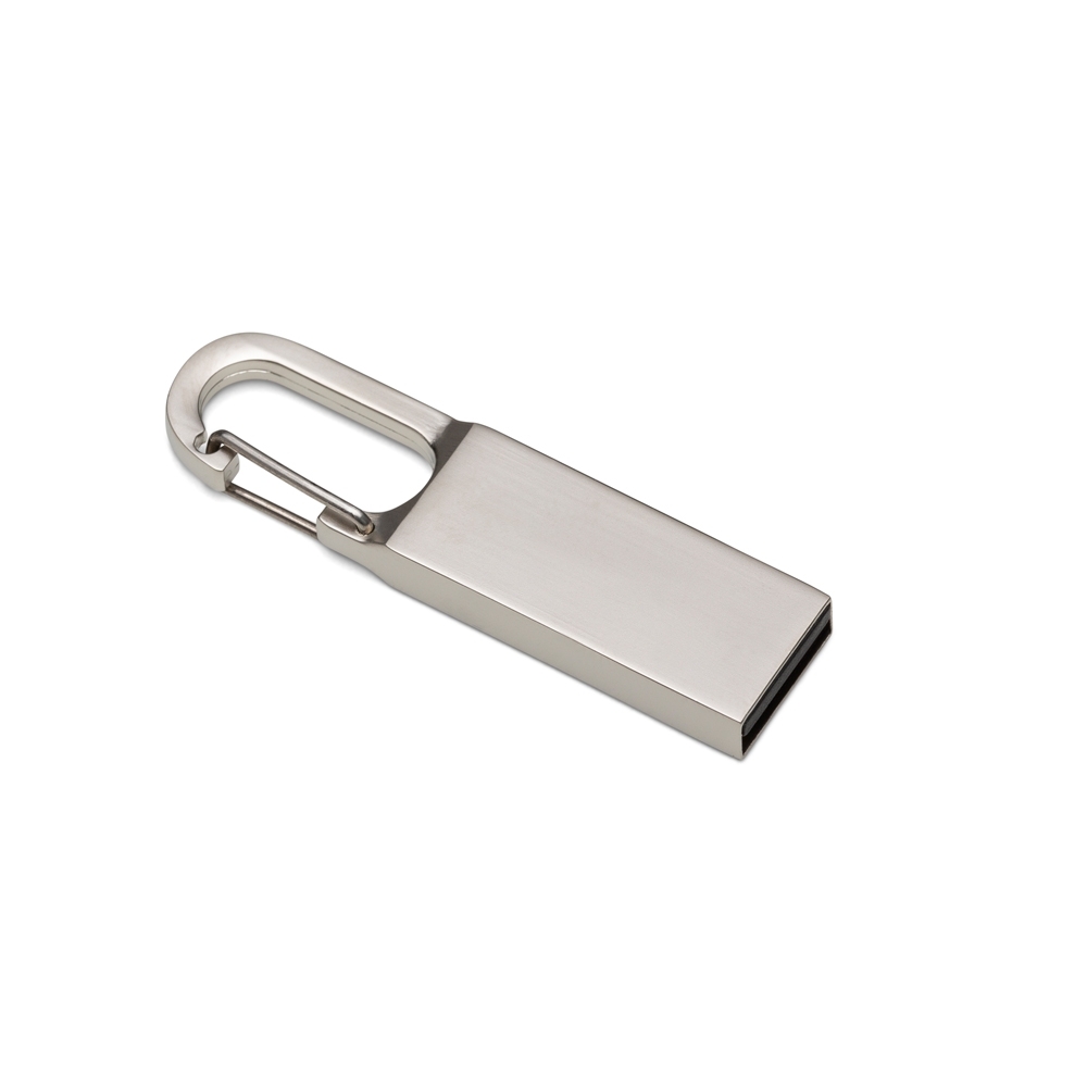 PEN DRIVE C/ MOSQUETÃO 4GB personalizado