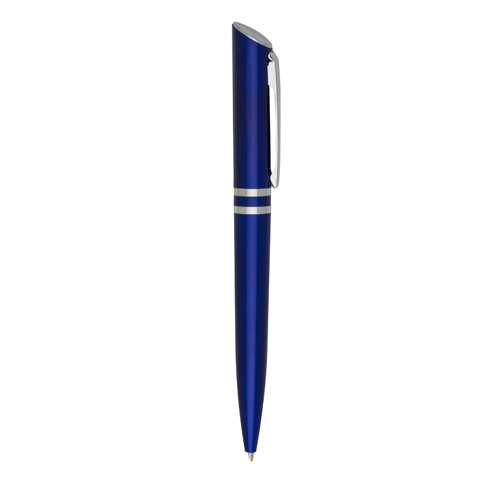 CANETA PLÁSTICA C/ 2 ANEIS personalizado