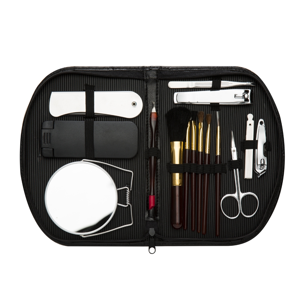 KIT MANICURE 15 PEÇAS C/ ESTOJO personalizado