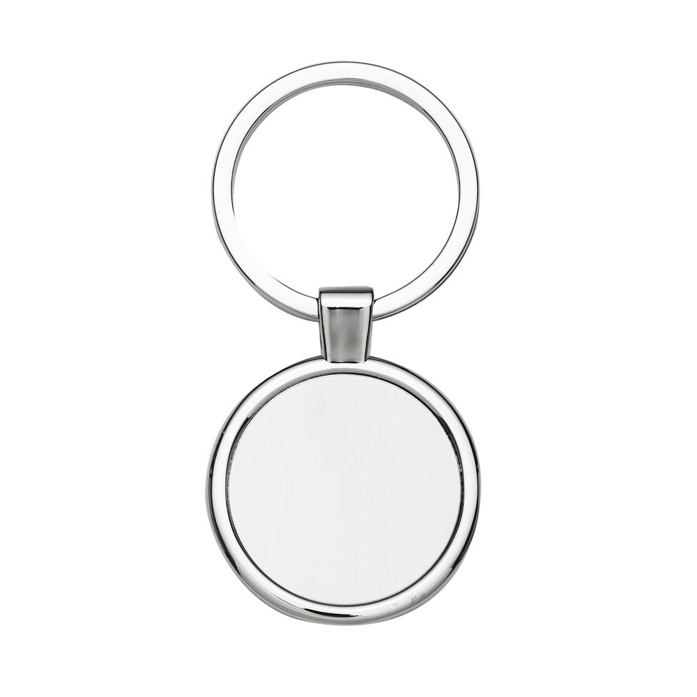 CHAVEIRO DE METAL REDONDO personalizado