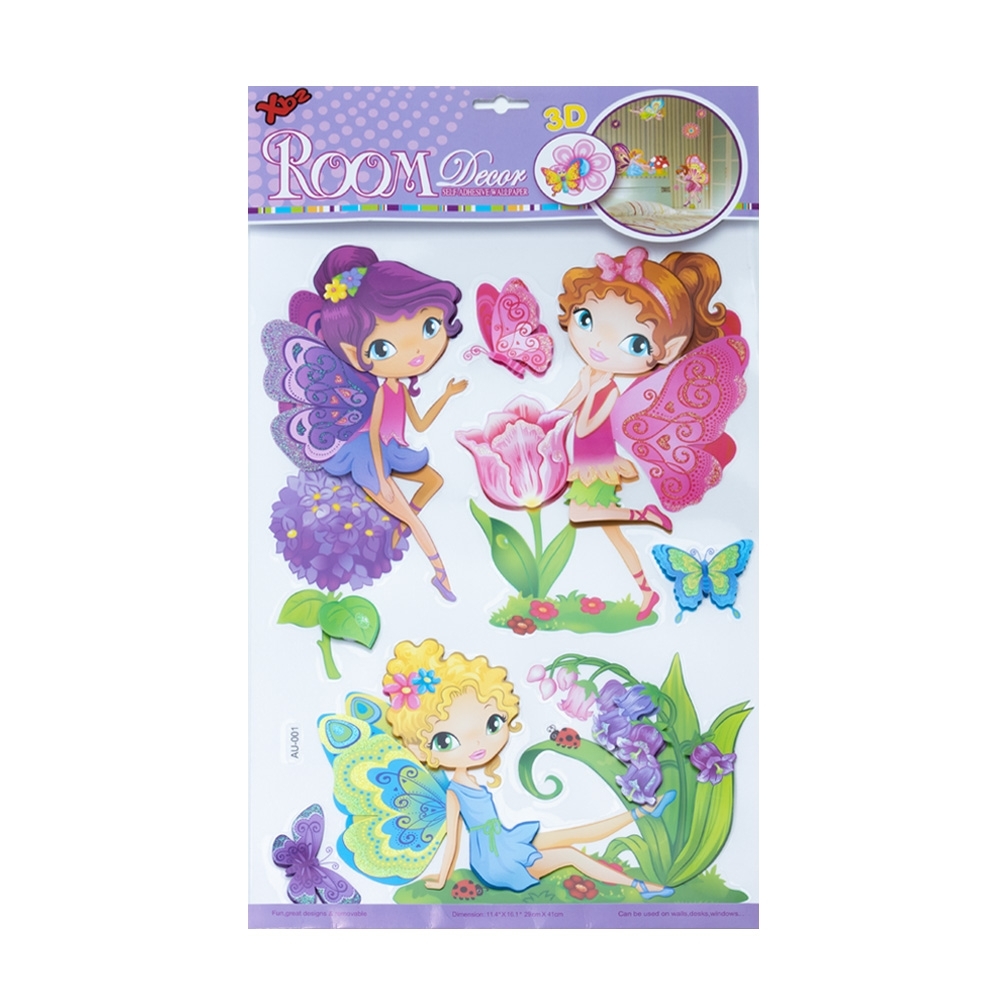 ADESIVO DECORATIVO DE FADA personalizado