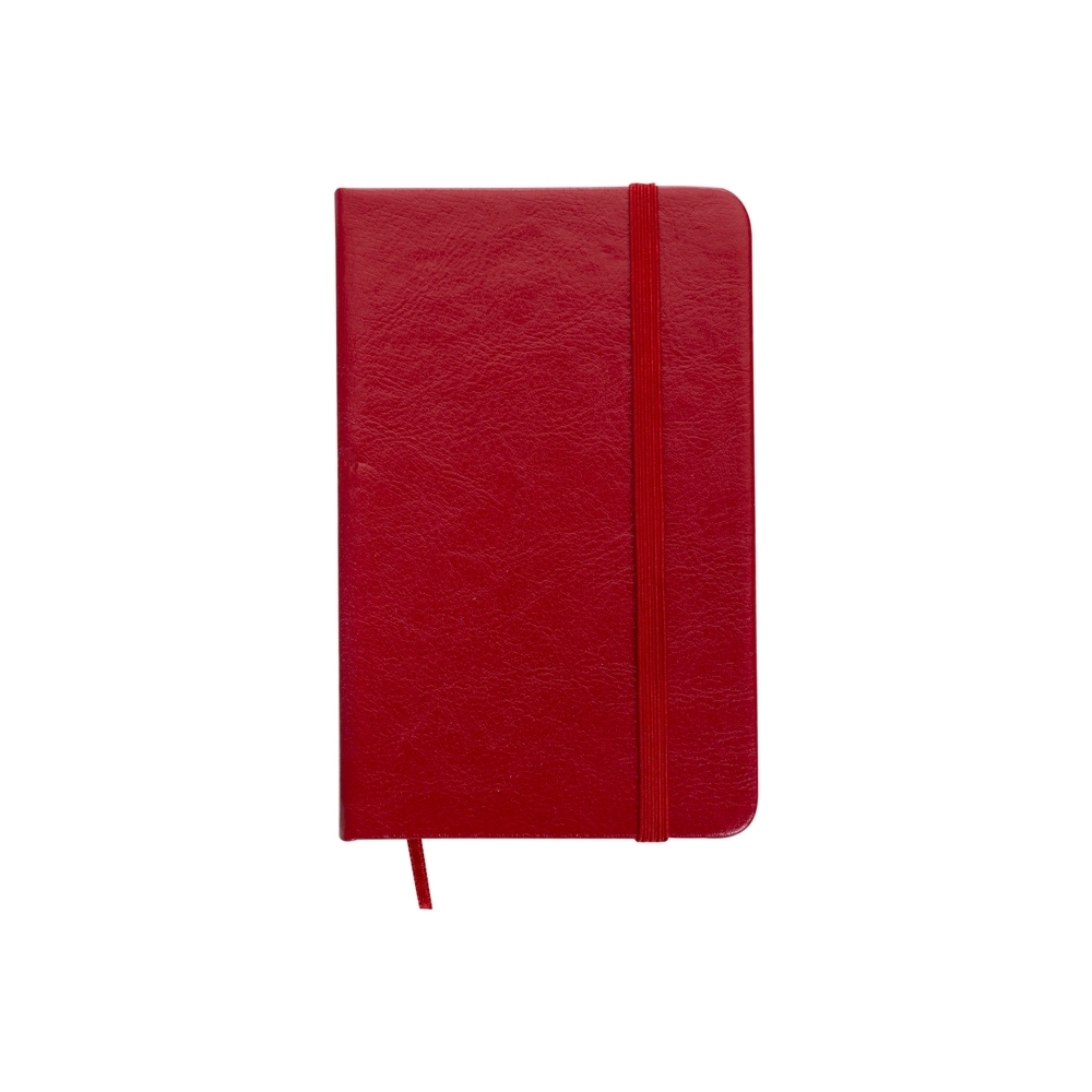 CADERNETA DE COURO SINTÉTICO S/PAUTA personalizado
