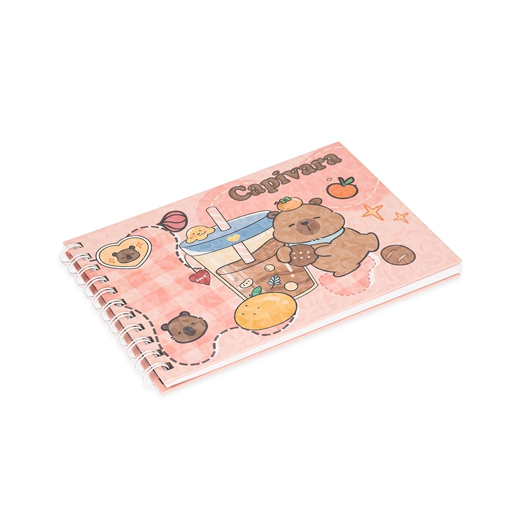 CADERNO DE COLORIR CAPIVARA personalizado