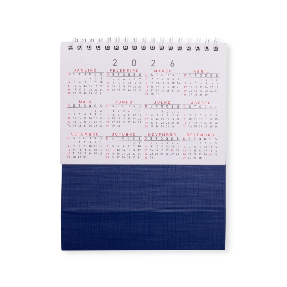 CALENDÁRIO DE MESA 2026 personalizado