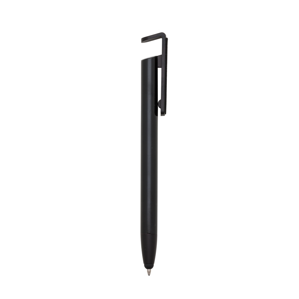 CANETA BASE CELULAR C/ LIMPADOR DE TELA E PORTA TOUCH personalizado
