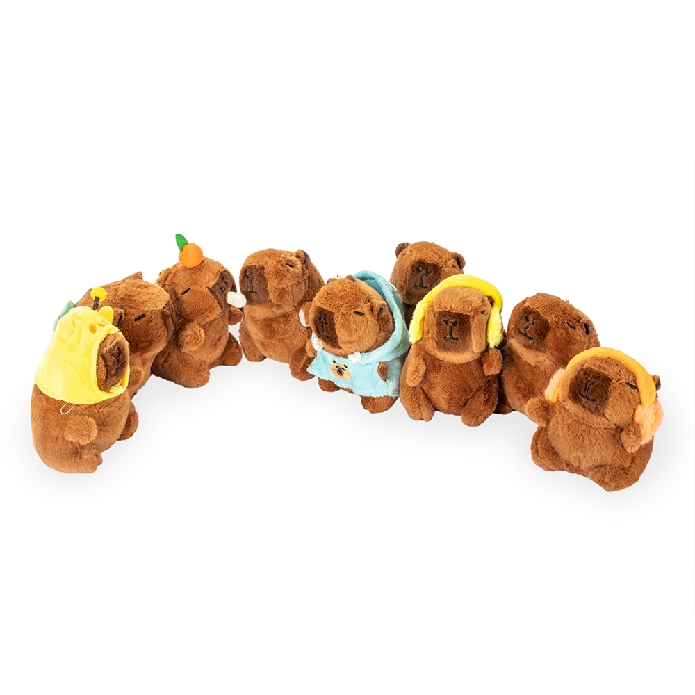 CHAVEIRO CAPIVARA PELÚCIA personalizado
