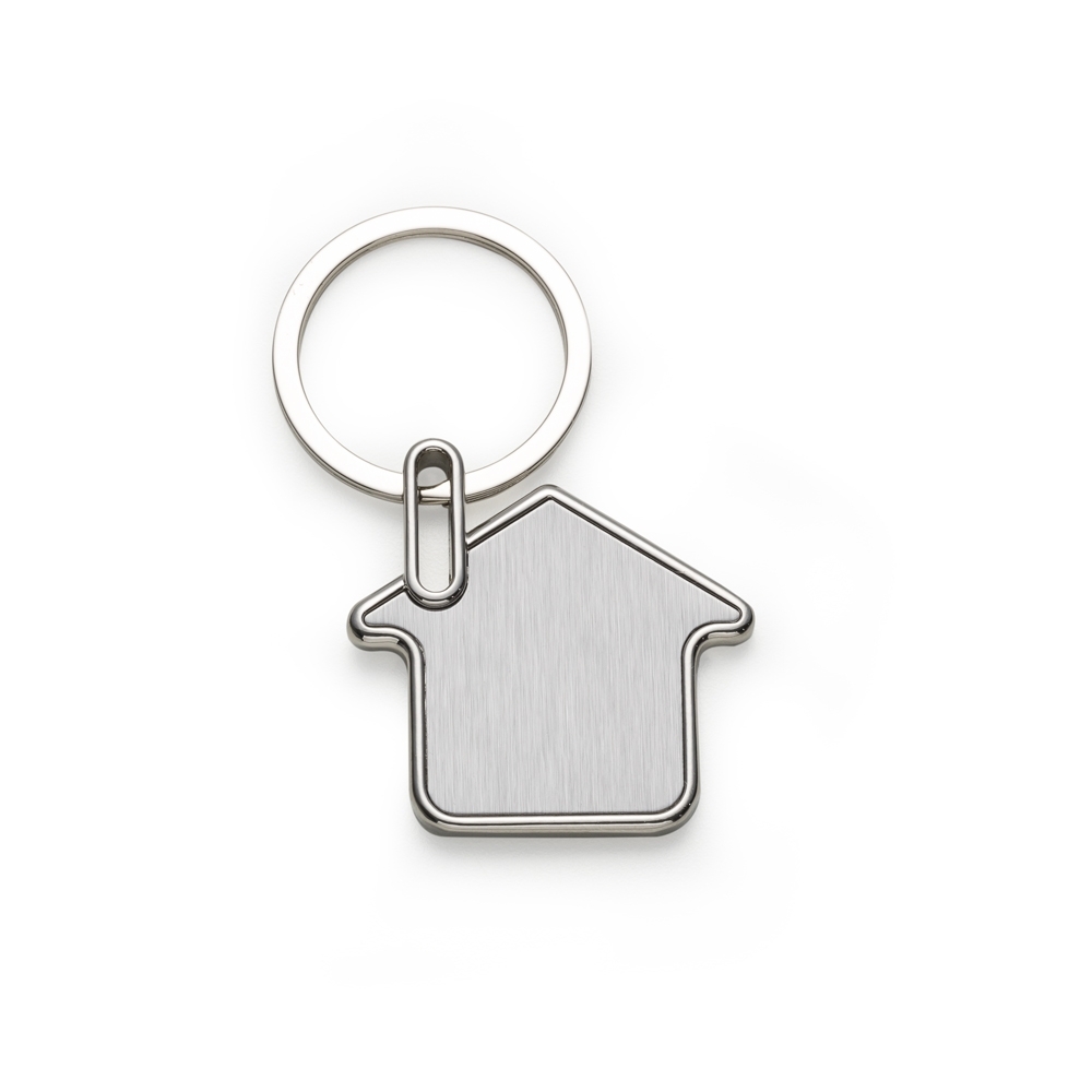 CHAVEIRO DE METAL FORMATO CASA personalizado