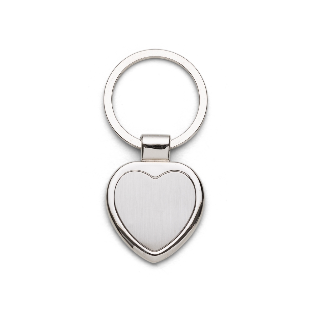 CHAVEIRO METAL FORMATO CORAÇÃO personalizado