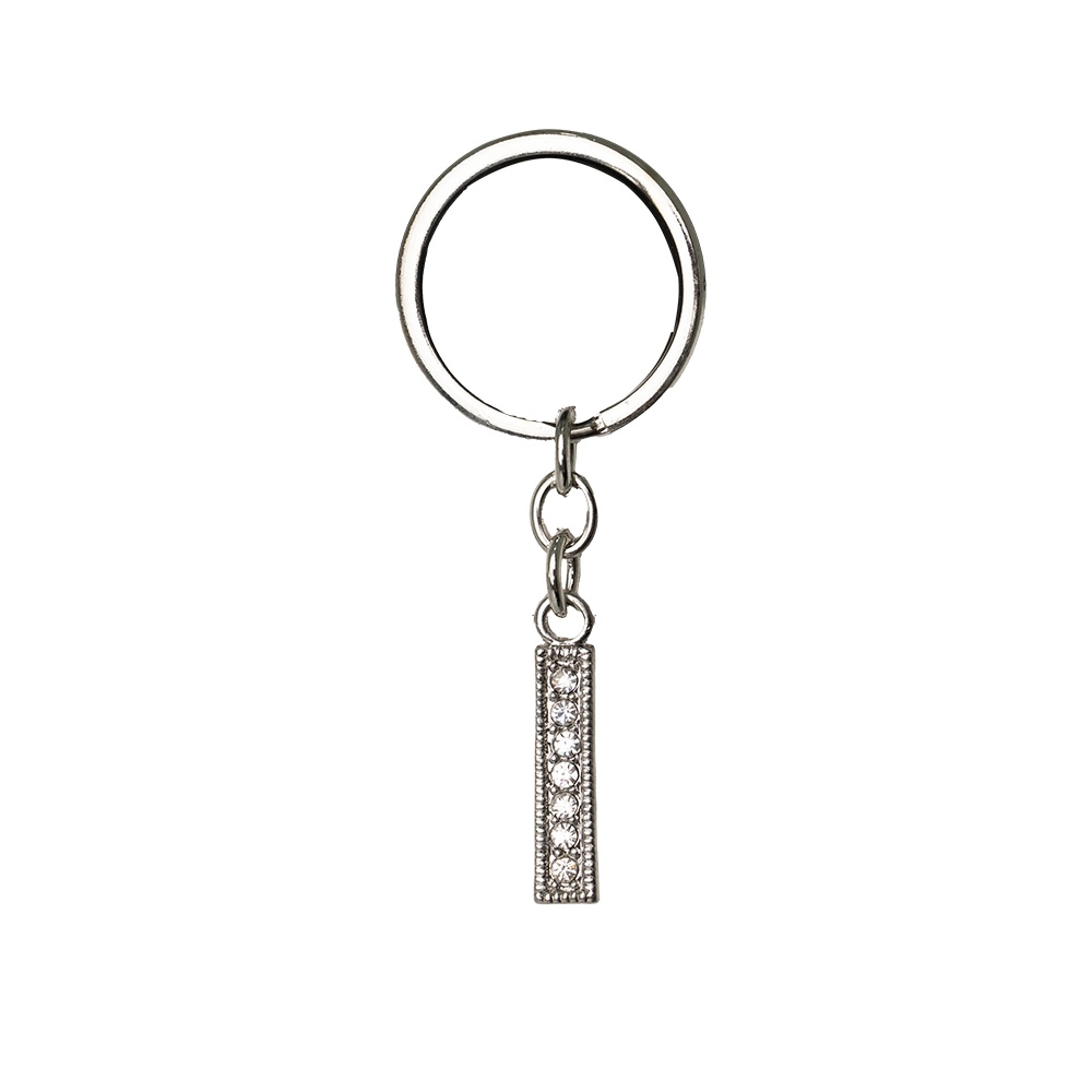 CHAVEIRO DE METAL LETRA I personalizado