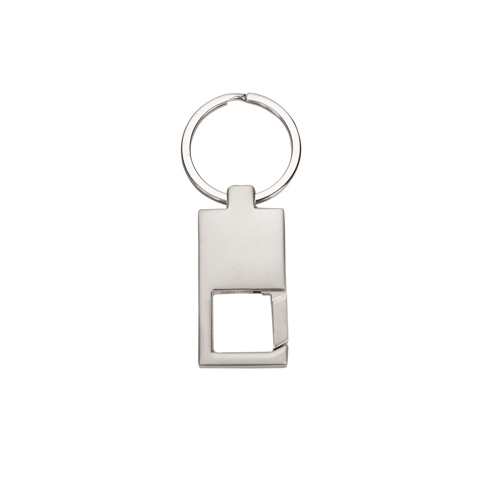 CHAVEIRO DE METAL RETANGULAR personalizado