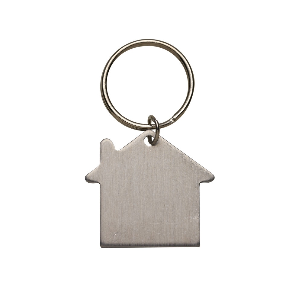 CHAVEIRO PLAQUINHA FORMATO CASA personalizado