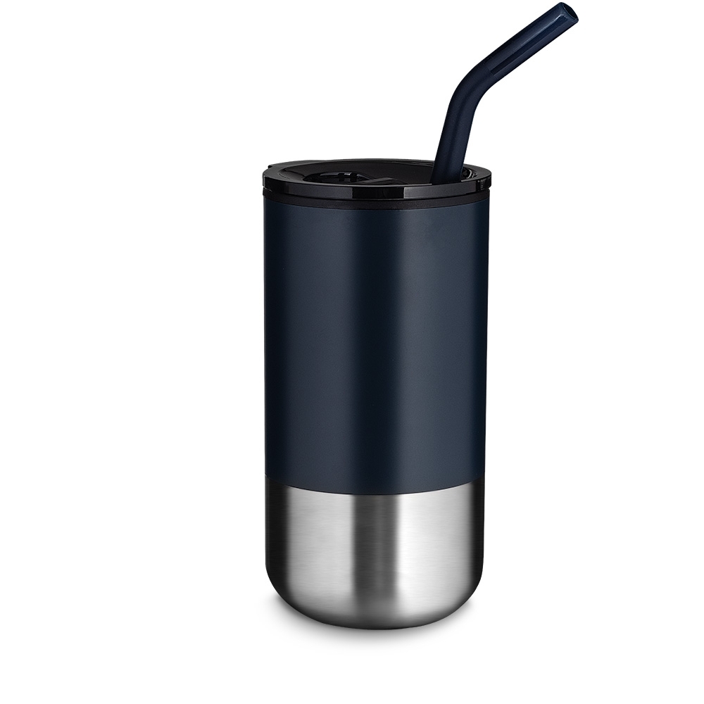 COPO INOX COM CANUDO 500ML personalizado