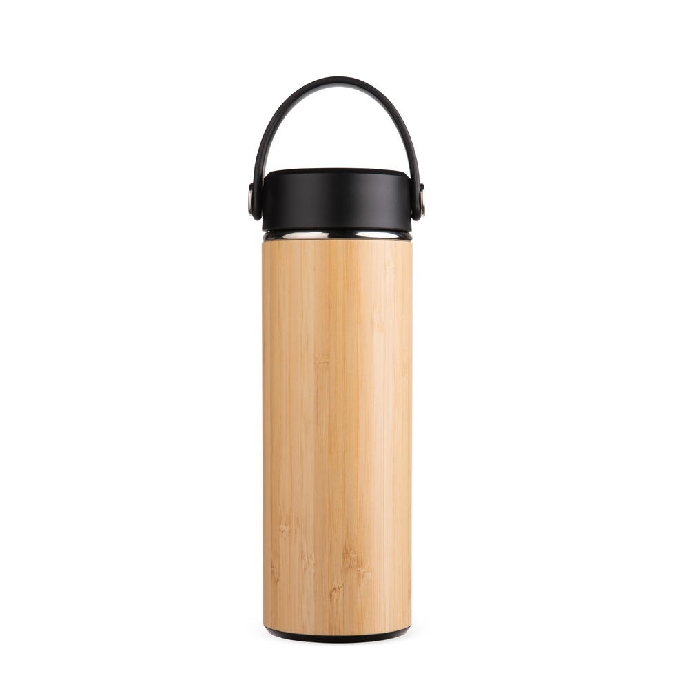 GARRAFA TÉRMICA BAMBU 400ML personalizado