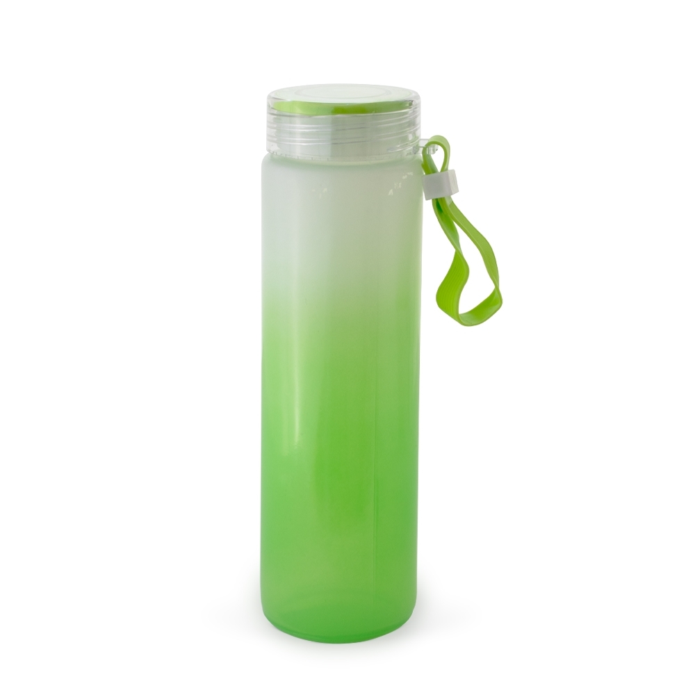 GARRAFA DE VIDRO 400ML    (PODEM HAVER RISCOS NA PINTURA E/OU PEQUENAS BOLHAS NO CORPO DA GARRAFA) personalizado