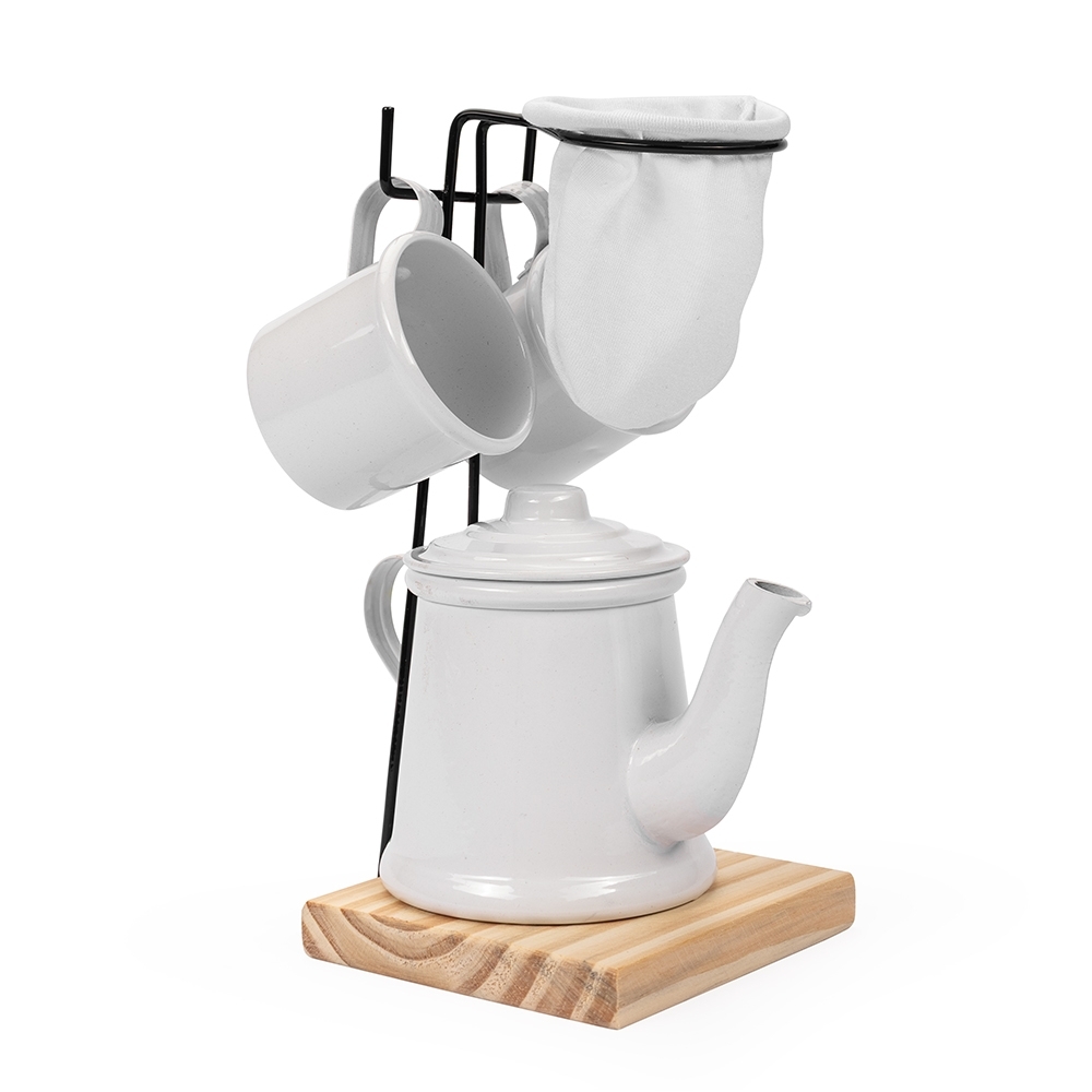 KIT CAFÉ 4 PEÇAS personalizado