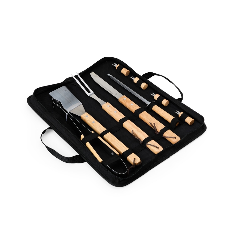 KIT CHURRASCO 9 PEÇAS personalizado