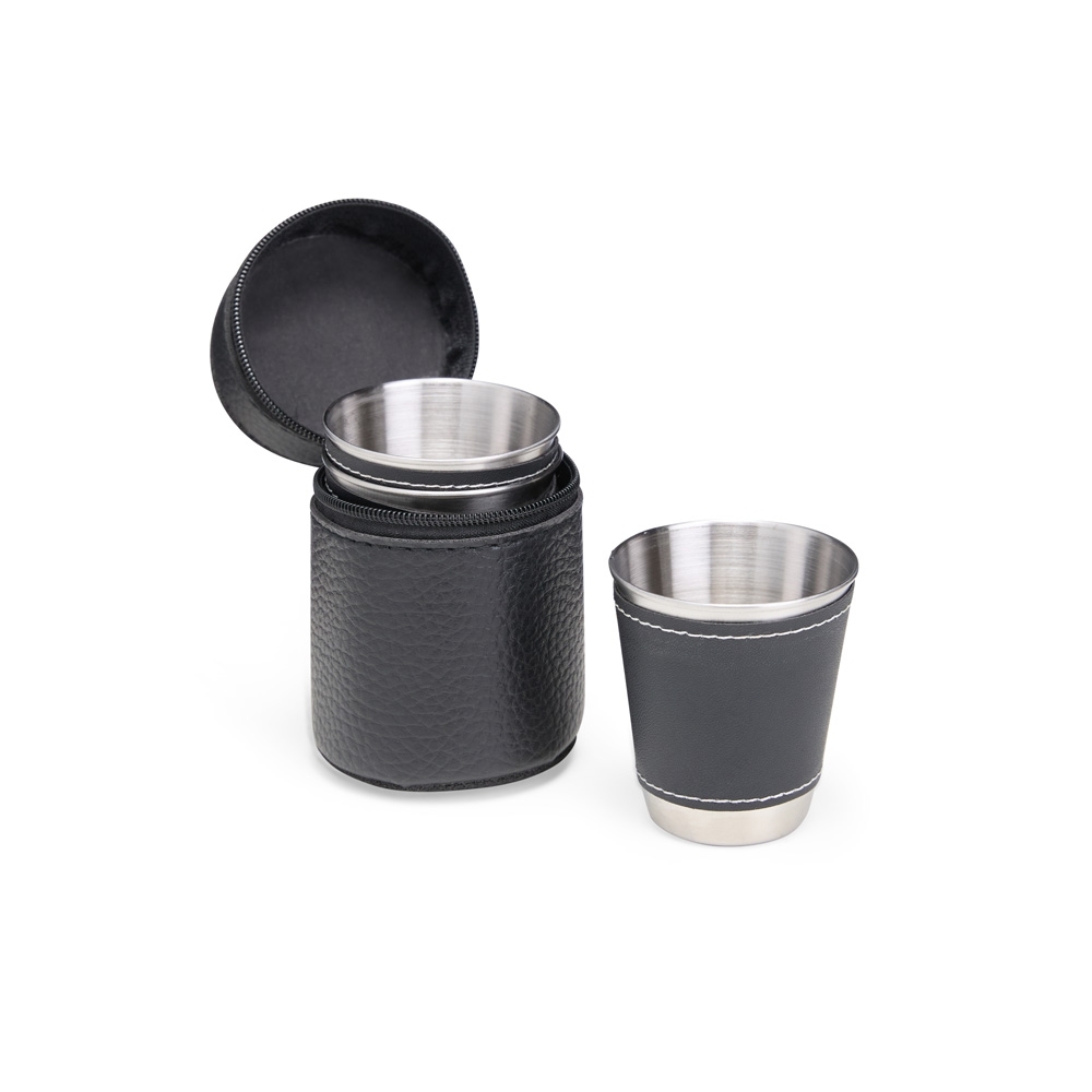 KIT COPO INOX 50ML 4 PEÇAS personalizado