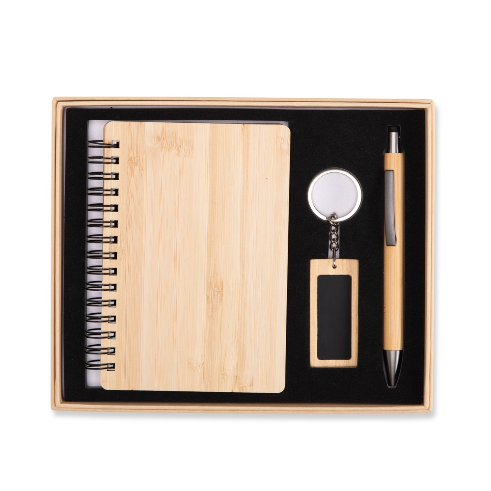 KIT EXECUTIVO ECOLÓGICO 3 PEÇAS personalizado