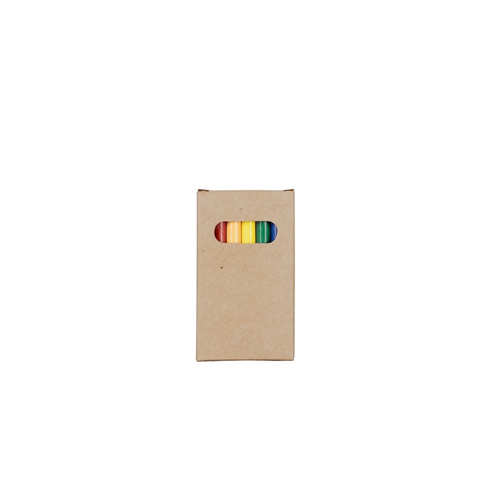 KIT GIZ DE CERA 6 CORES personalizado