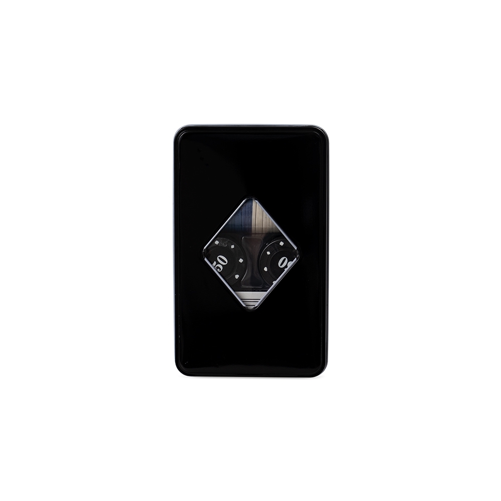 KIT POKER COM 80 FICHAS personalizado