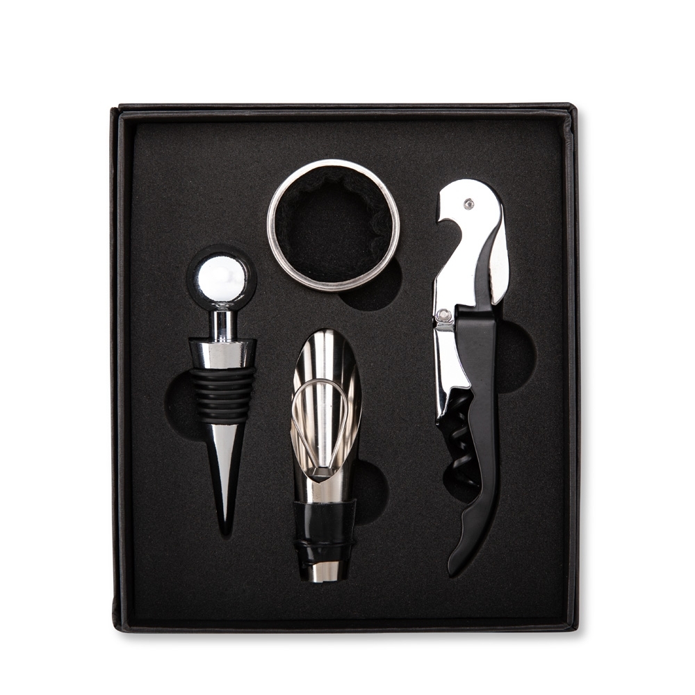 KIT VINHO 4 PEÇAS personalizado