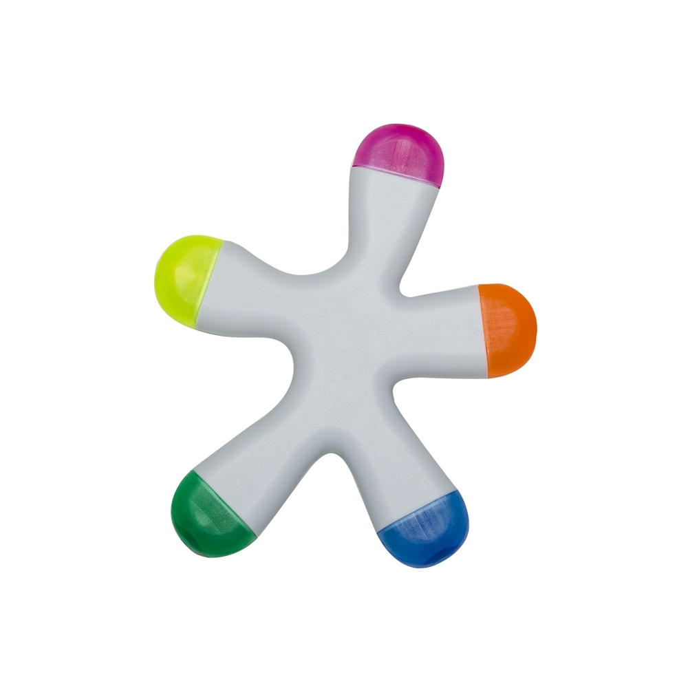 MARCA TEXTO SPLASH C/ 5 CORES personalizado