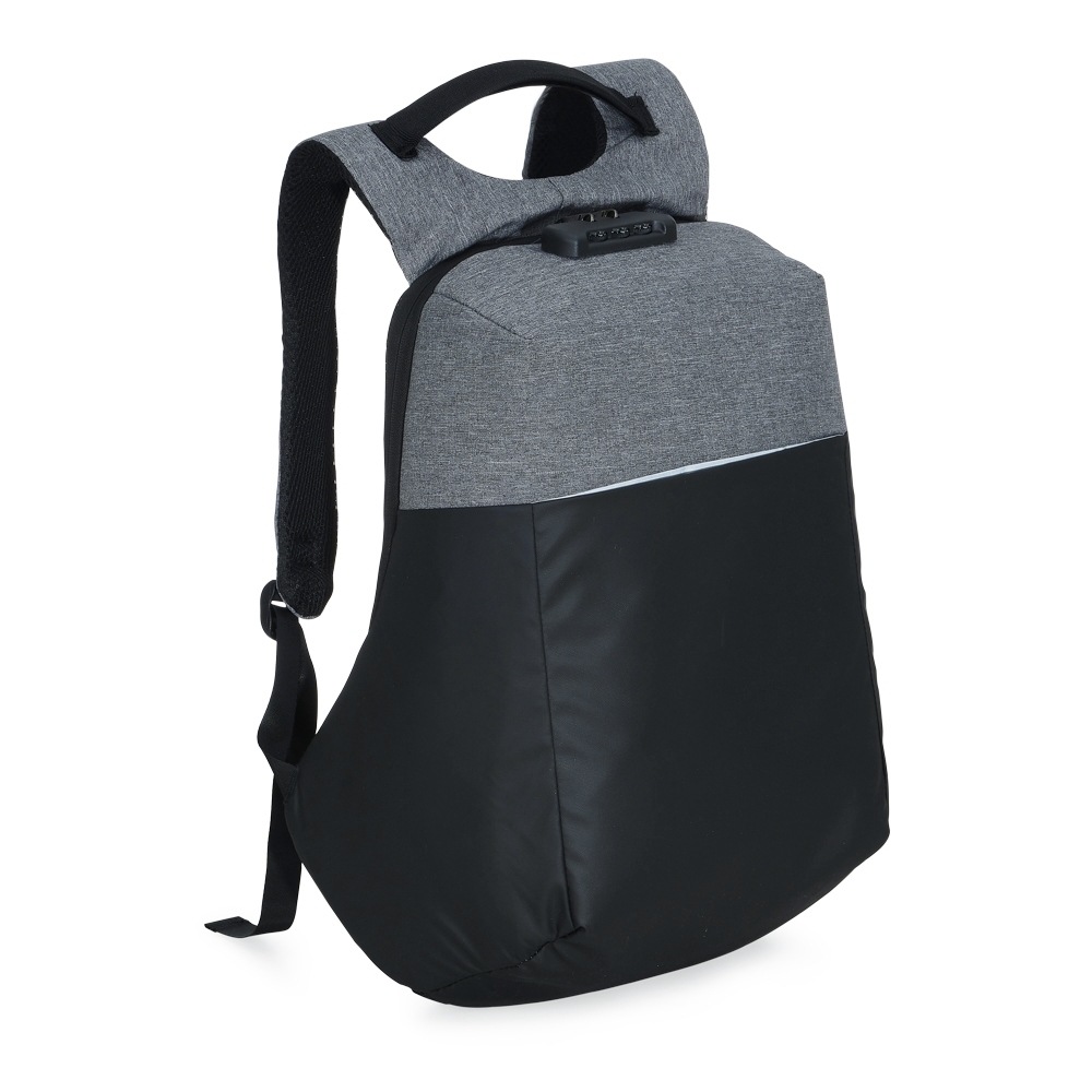 MOCHILA DE POLIÉSTER ANTI-FURTO USB COM SEGREDO 31L personalizado