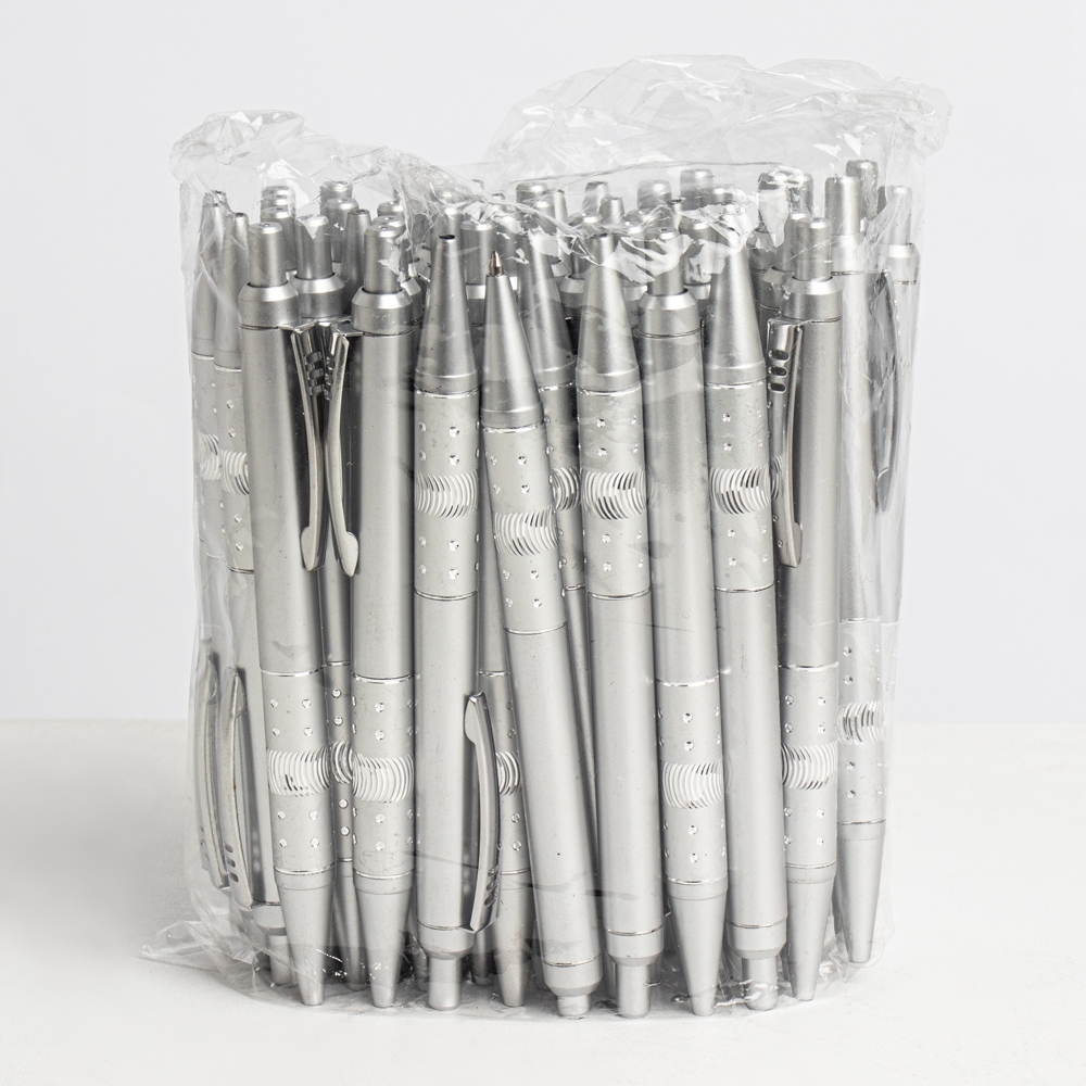 PACOTE C/ 50 PÇS CANETA PLÁSTICA personalizado