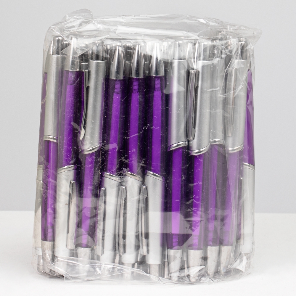 PACOTE C/ 50 PÇS CANETA PLÁSTICA personalizado