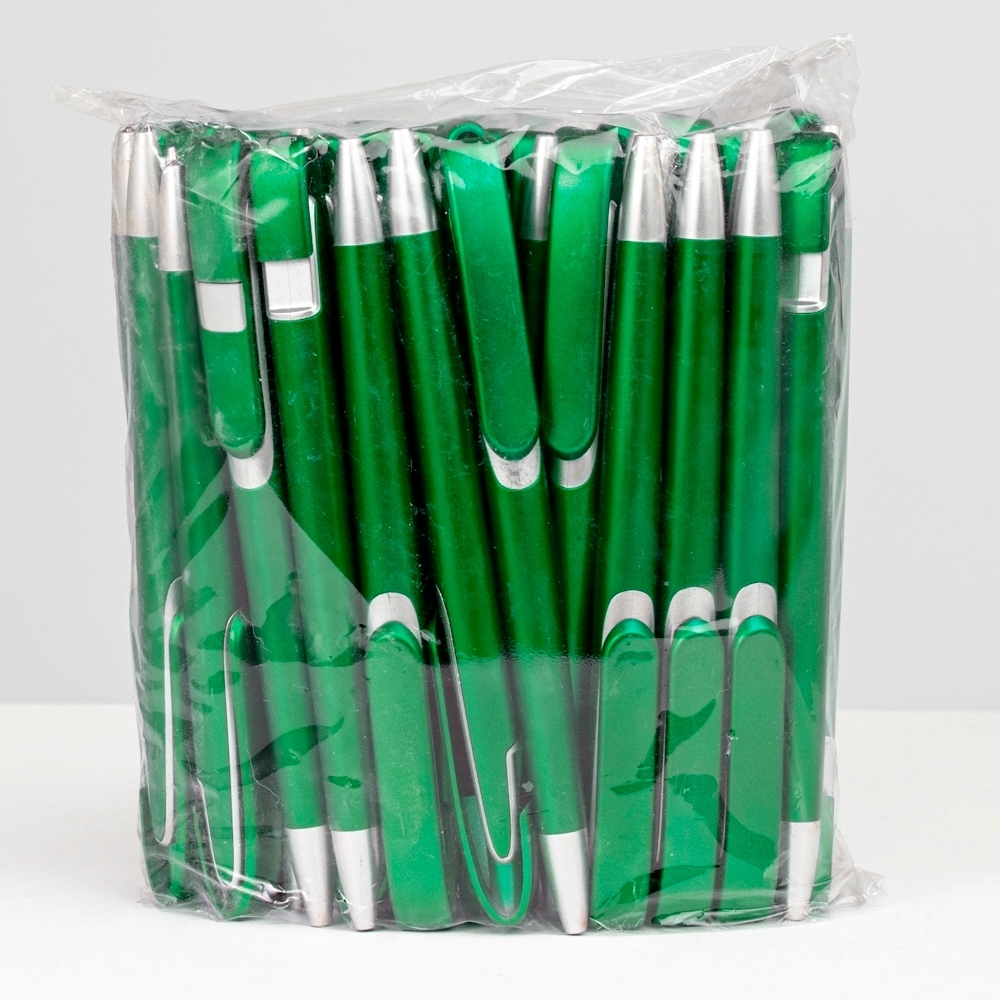 PACOTE C/ 50 PÇS CANETA PLÁSTICA personalizado