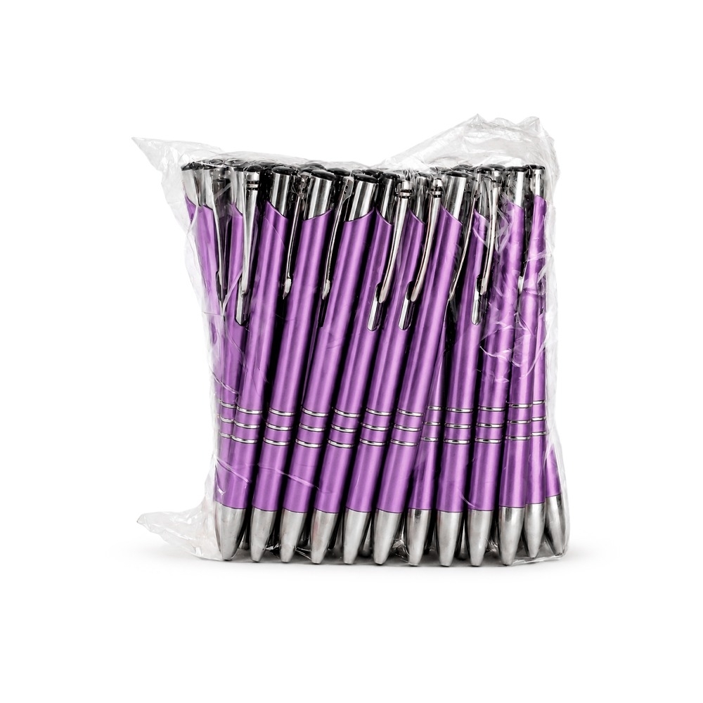 PACOTE COM CANETAS PLÁSTICAS personalizado