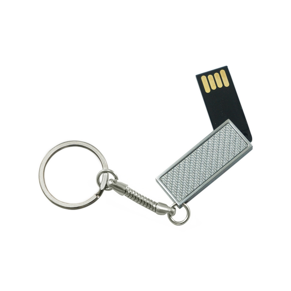 PEN DRIVE GIRATÓRIO 4 GB COM CORRENTE personalizado