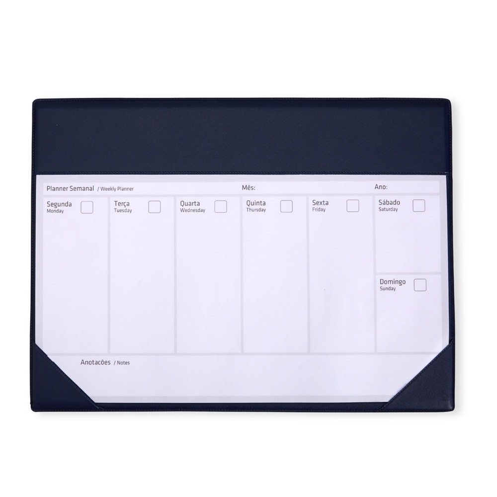 PLANNER SEMANAL DE MESA personalizado