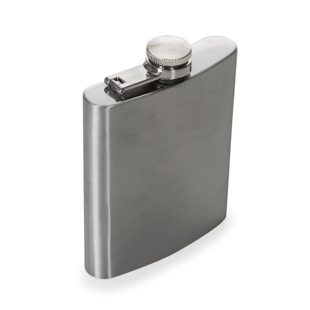PORTA WHISKY INOX 7 OZ personalizado