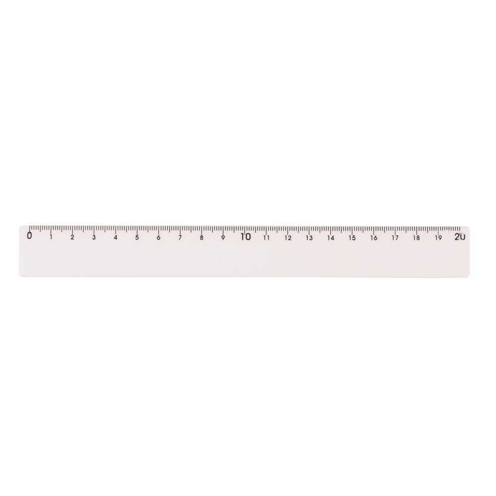 RÉGUA PLÁSTICA 20CM personalizado