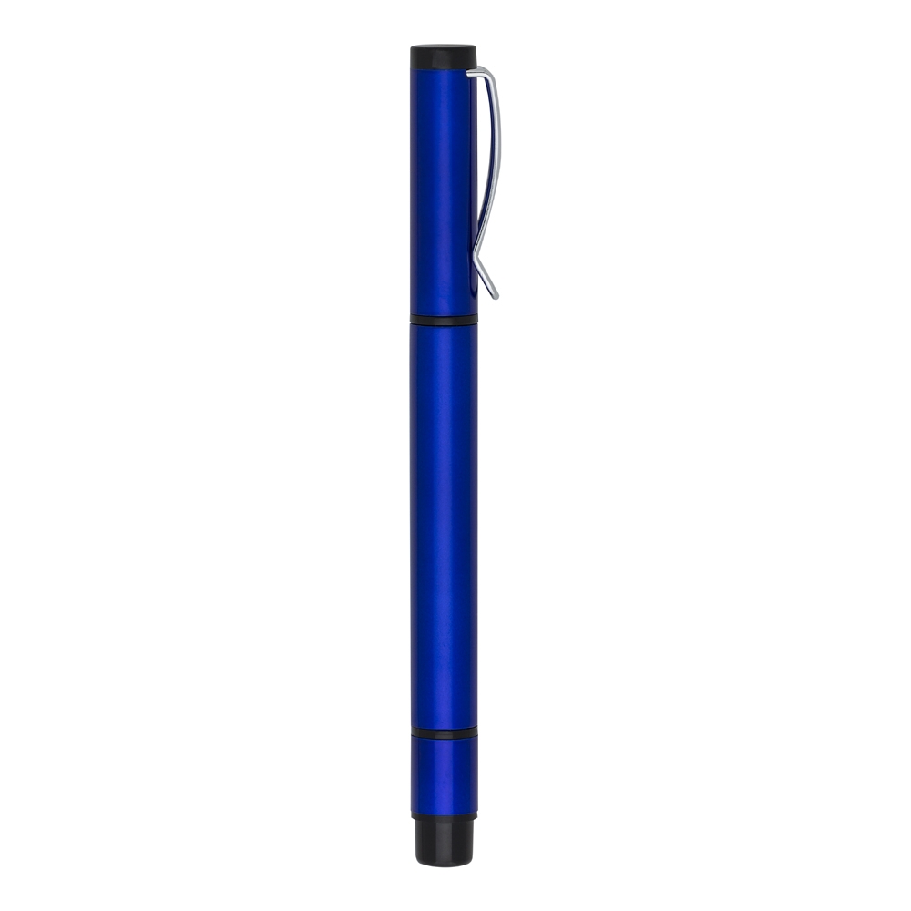 CANETA PLÁSTICA C/ MARCA TEXTO personalizado