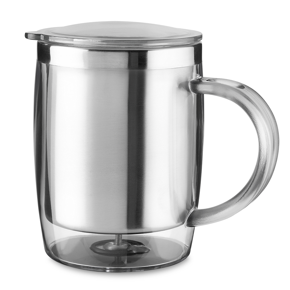 Caneca Plástica PP - Transparente, 400ml personalizado