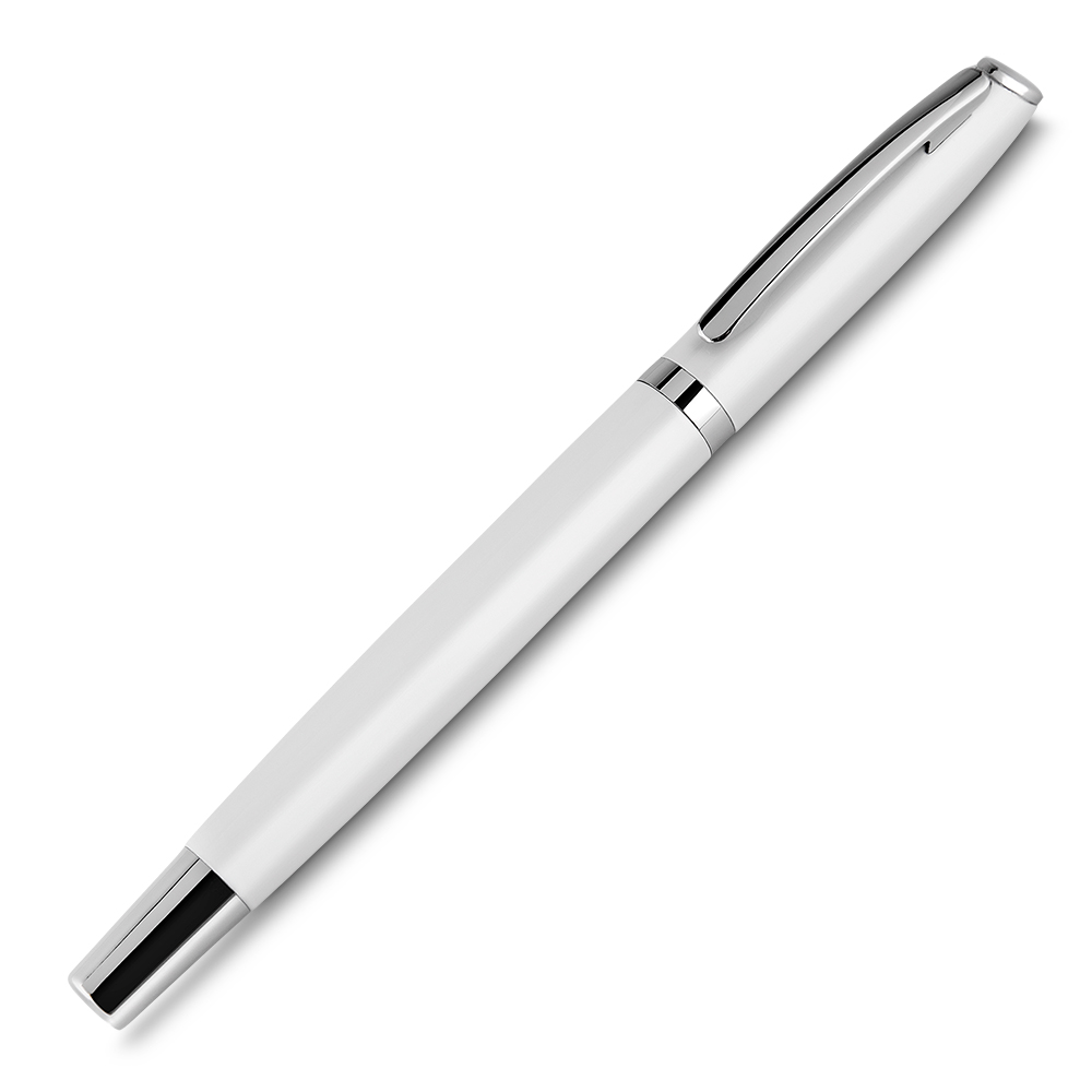 Caneta Metálica - Branco personalizado