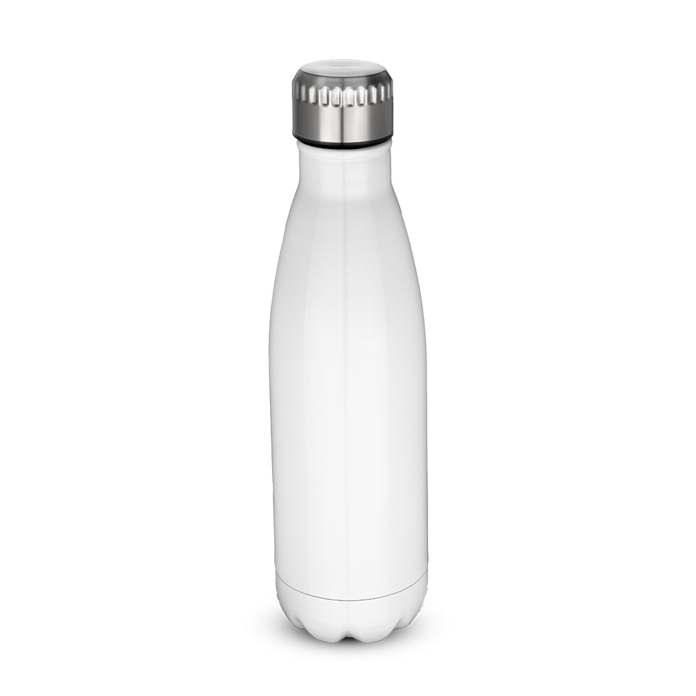 Garrafa Aço Inox - Branco, 700ml personalizado
