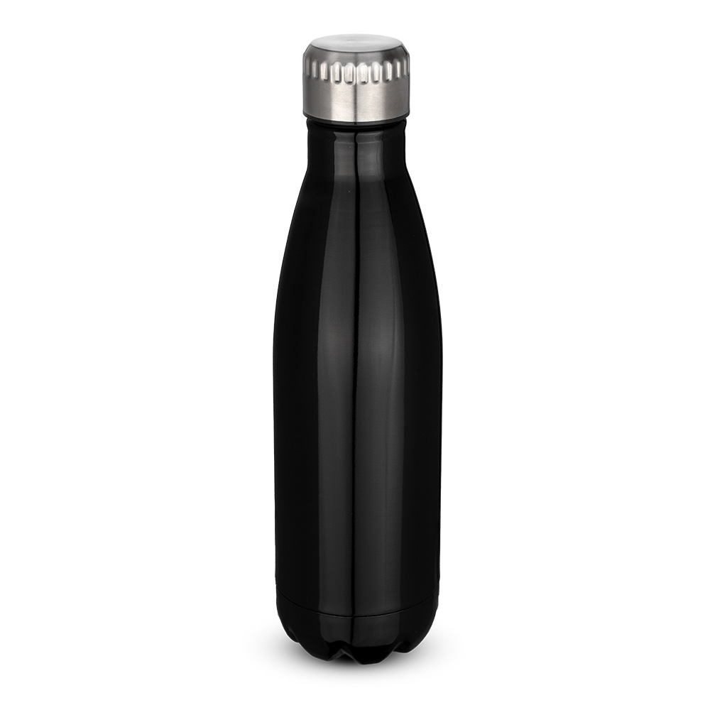 Garrafa Aço Inox - Preto, 700ml personalizado