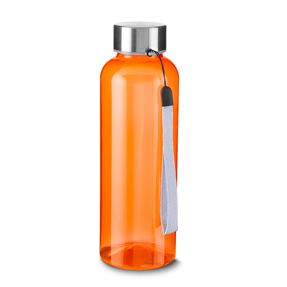 Garrafa PET - Laranja, 600ml personalizado