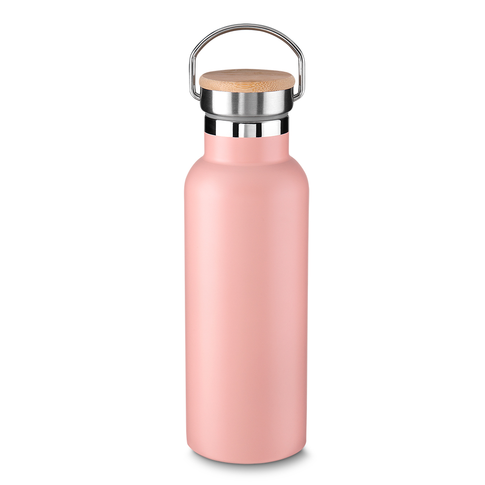 Garrafa Térmica - Rosa Claro, 500ml personalizado