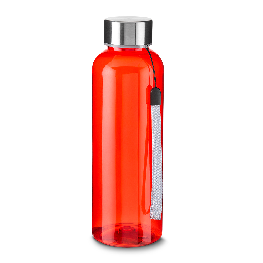 Garrafa PET - Vermelho, 600ml personalizado