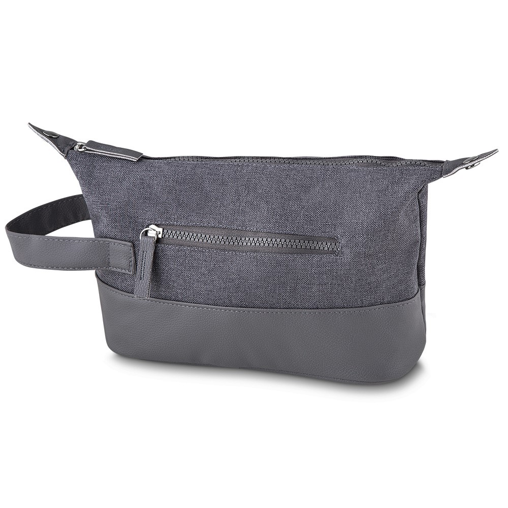 Nécessaire em Poliéster 600D e PU personalizado