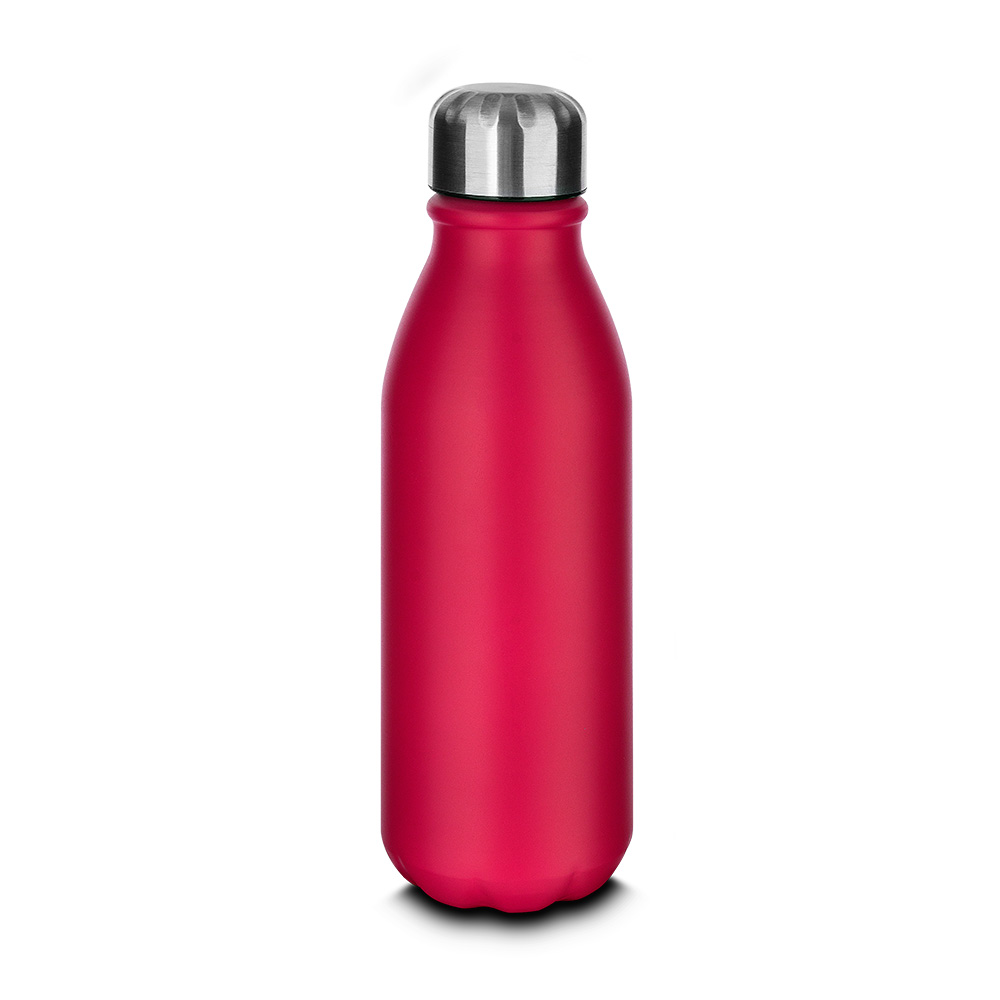 Garrafa em Alumínio Reciclado - Vermelho, 550ml personalizado