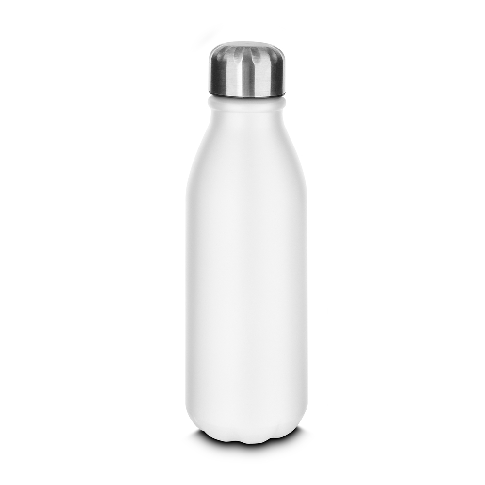 Garrafa em Alumínio Reciclado - Branco, 550ml personalizado