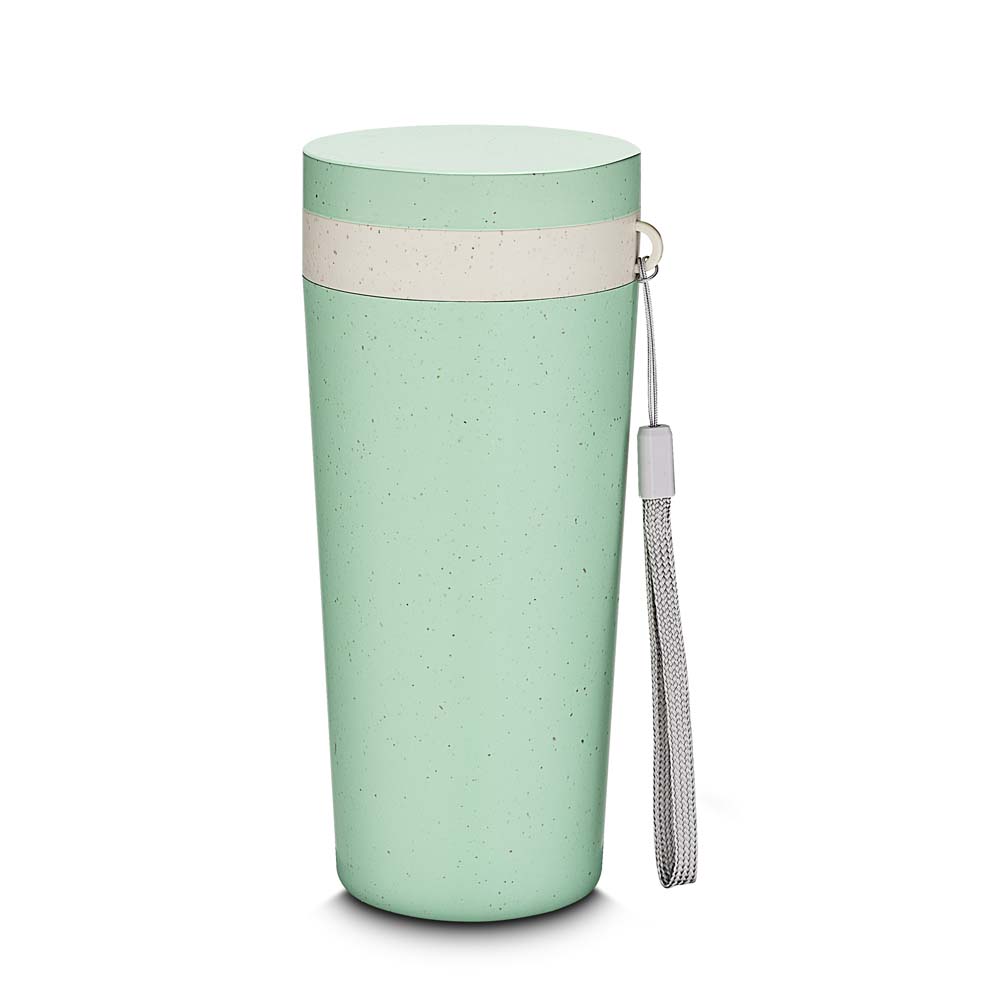Copo Plástico em Fibra de Trigo - Verde Claro, 300ml personalizado