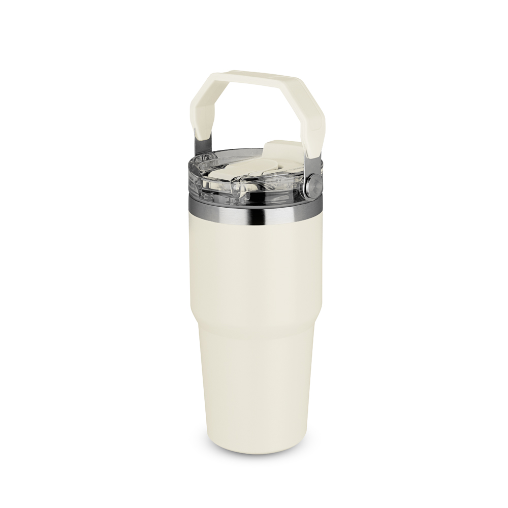 Garrafa Térmica - Off White, 650ml personalizado