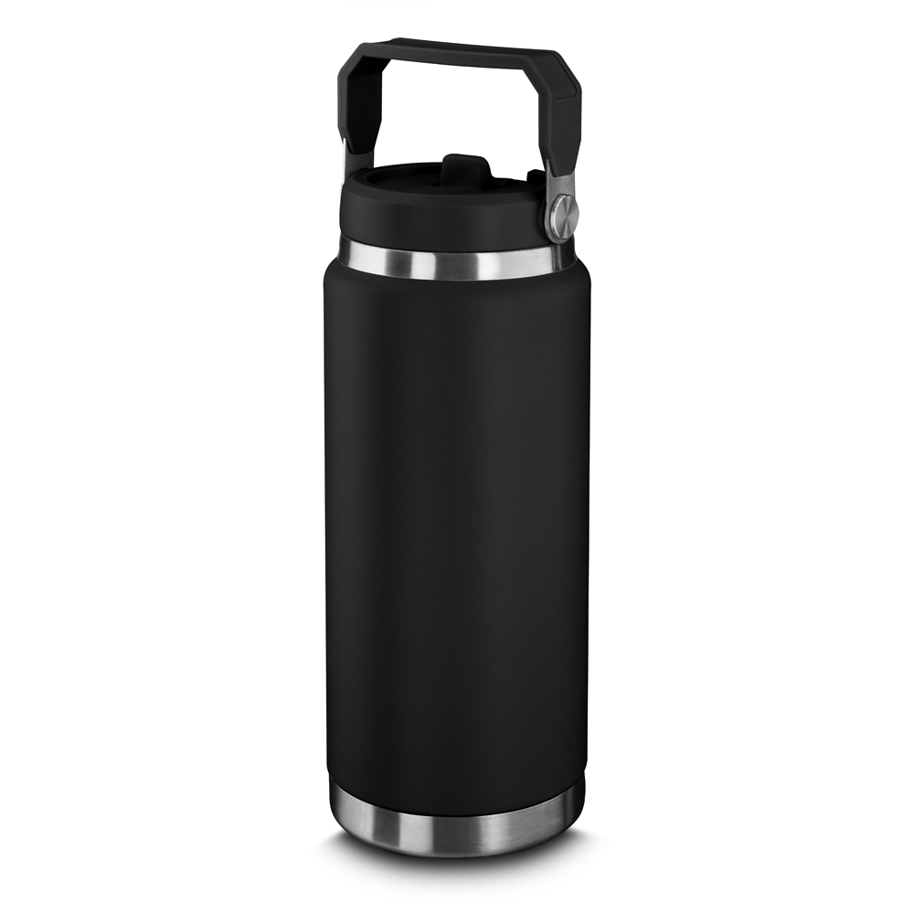 Garrafa Térmica - Preto, 900ml personalizado