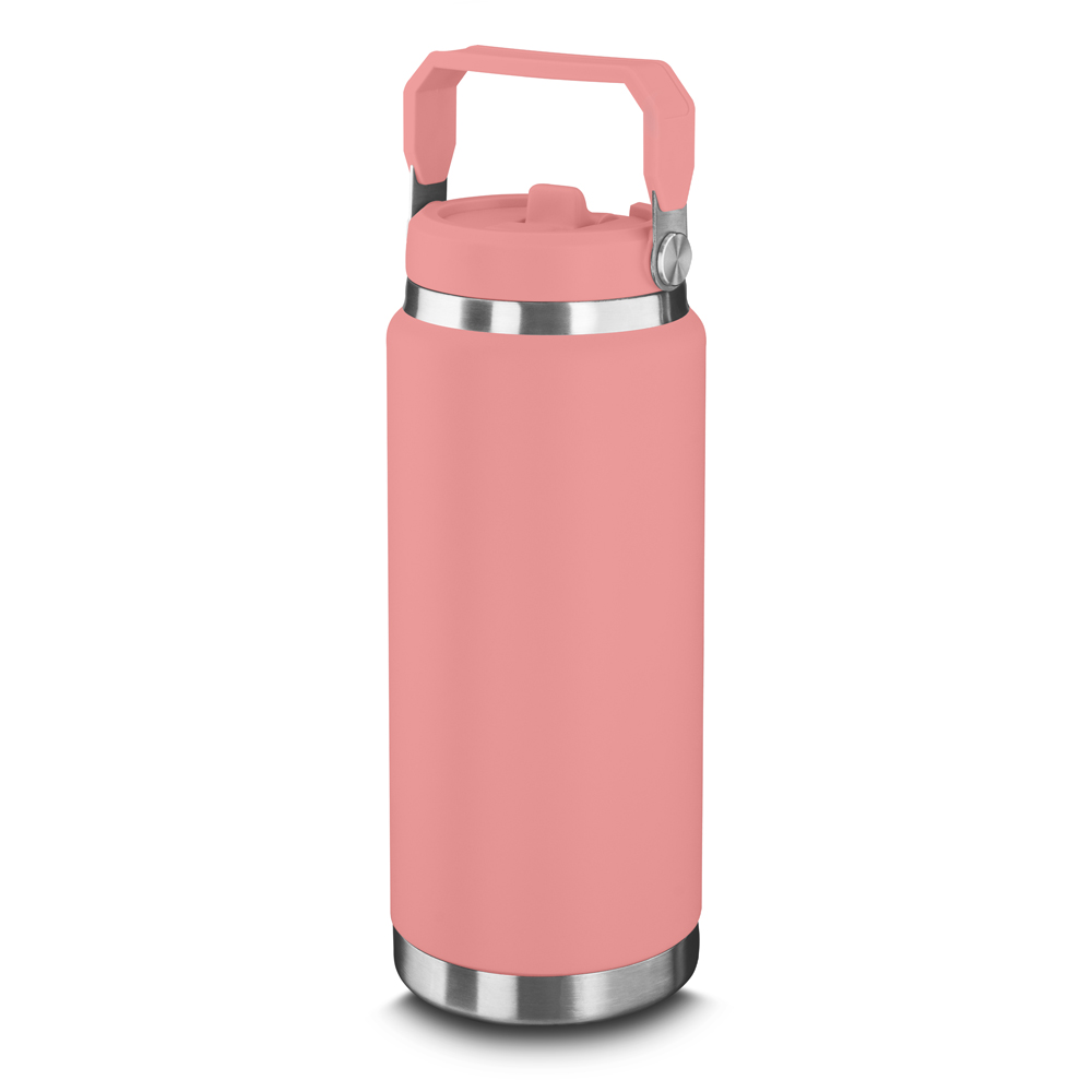 Garrafa Térmica - Rosa Flamingo, 900ml personalizado